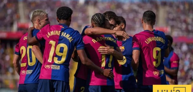 برشلونة أول من يفعلها في تاريخ الدوري الإسباني !