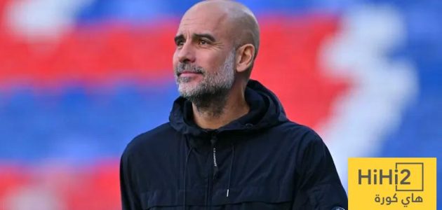 غوارديولا يكشف حديثه للاعبين بين شوطي مباراة ايفرتون