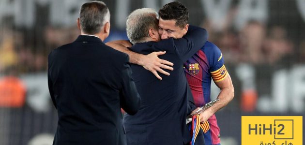 لابورتا : ليفاندوفسكي أصبح جزءًا من هوية برشلونة