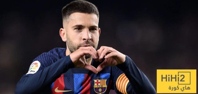 ألبا يتحدث عن تخفيض راتبه مع برشلونة في جائحة كورونا