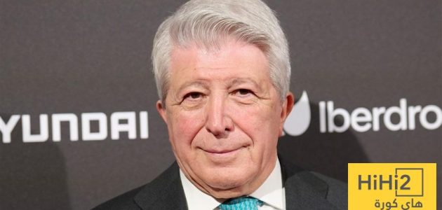كلمتان فقط من رئيس أتلتيكو مدريد للرد على بيان ريال مدريد