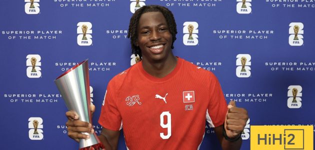مانزامبي رجل مباراة سويسرا والبوسنة في كأس العالم