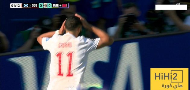 تقييم لاعبي المغرب بعد التقدم على اسكتلندا في الشوط الأول