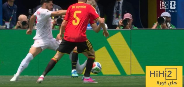 هل كان يستحق لاعب إيران الطرد أمام بلجيكا ؟