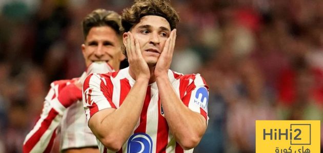 عاجل : أتلتيكو مدريد قرر بيع ألفاريز الى أرسنال .. ” يبقى دون لعب ولا يباع للبارسا”