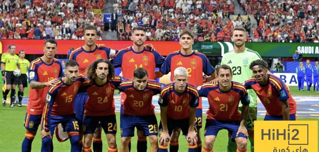عاجل – التشكيلة الرسمية لمنتخب إسبانيا أمام الأوروغواي