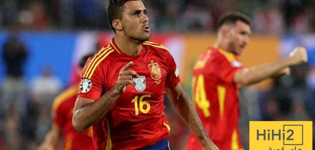 نسبة توقيع ريال مدريد مع رودري
